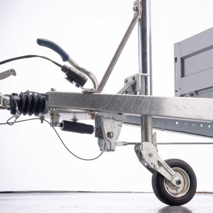 Verstärktes automatisches Stützrad für alle Typen