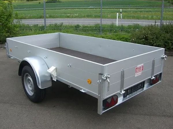 Offener Einachser Tieflader Anhänger von HIRTH