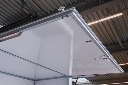 Verkaufsklappe seitlich